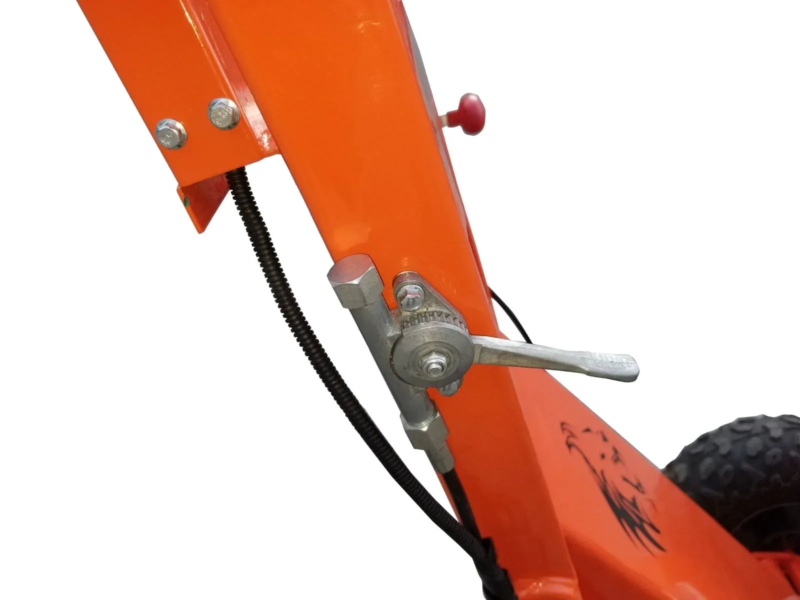 DK2 OPG888E Towable Stump Grinder | 14HP Kohler Electric Start, 12 Carbide Teeth, 14-Inch Above & 10-Inch Below Ground - Log Bear Works