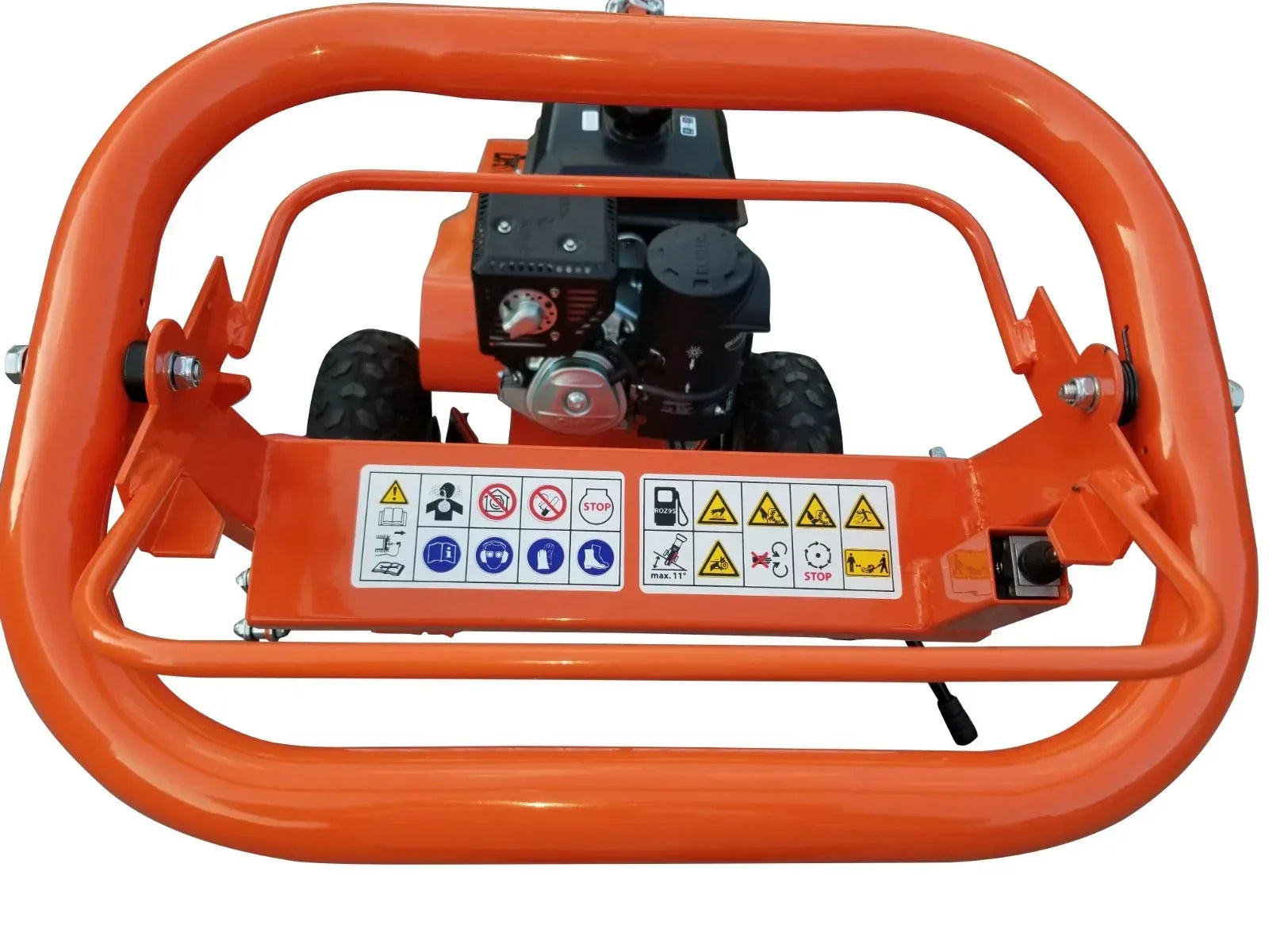 DK2 OPG888E Towable Stump Grinder | 14HP Kohler Electric Start, 12 Carbide Teeth, 14-Inch Above & 10-Inch Below Ground - Log Bear Works