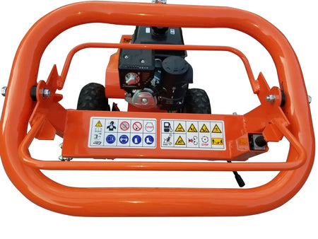 DK2 OPG888E Towable Stump Grinder | 14HP Kohler Electric Start, 12 Carbide Teeth, 14-Inch Above & 10-Inch Below Ground - Log Bear Works