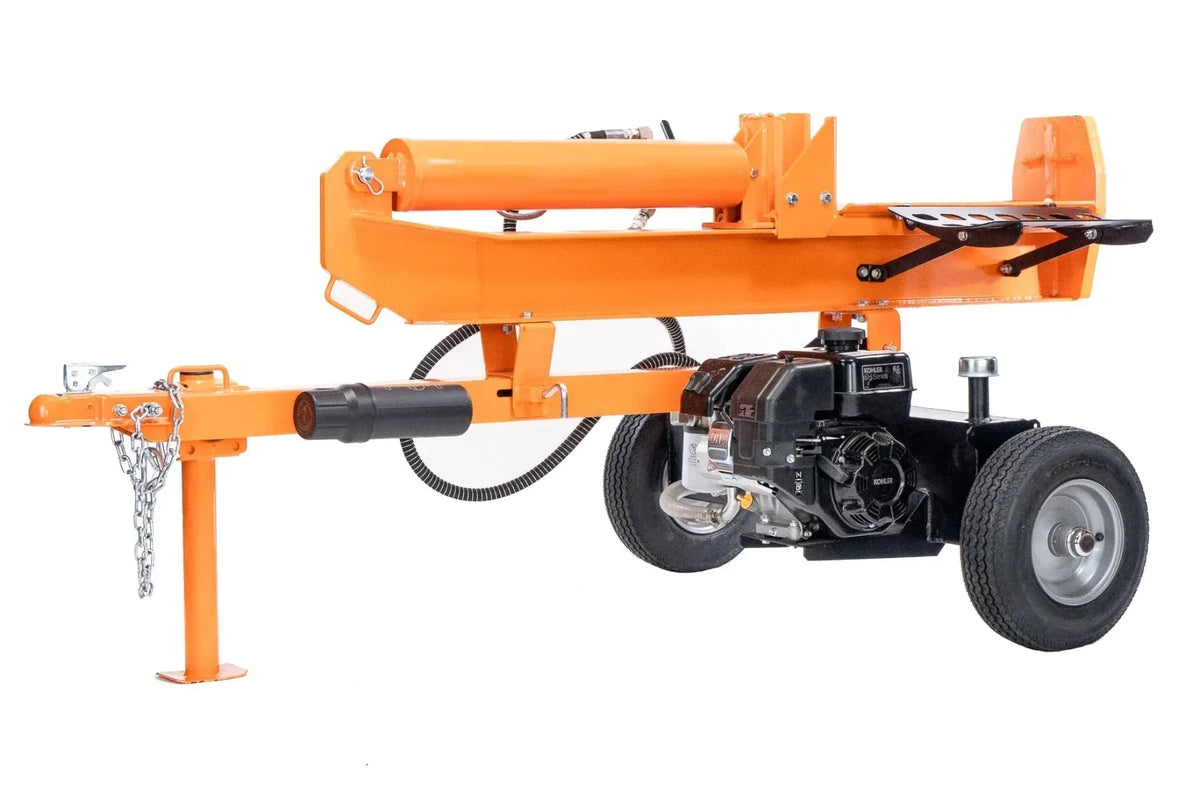 DK2 OPS227 27-Ton Hydraulic Log Splitter | 6.5HP Kohler Engine, 13-Second Cycle, Horizontal & Vertical - Log Bear Works