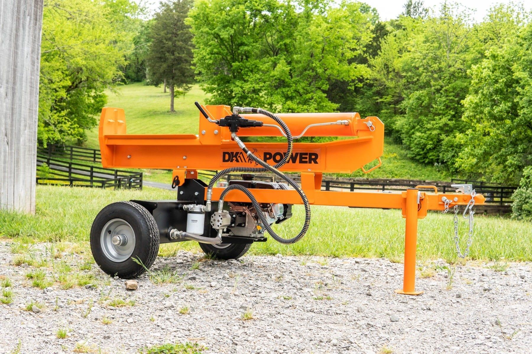 DK2 OPS227 27-Ton Hydraulic Log Splitter | 6.5HP Kohler Engine, 13-Second Cycle, Horizontal & Vertical - Log Bear Works