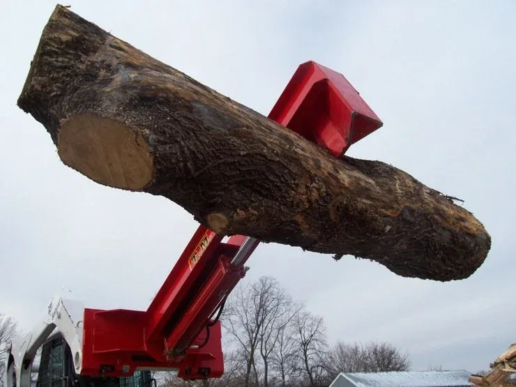 TM Manufacturing Pro SkidSplitter | Commercial Skid Steer Log Splitter, Viewing Window, USA-Made - Log Bear Works