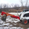 TM Manufacturing Pro Log Splitter | Commercial Wood Splitter Skid Steer Mount, Viewing Window