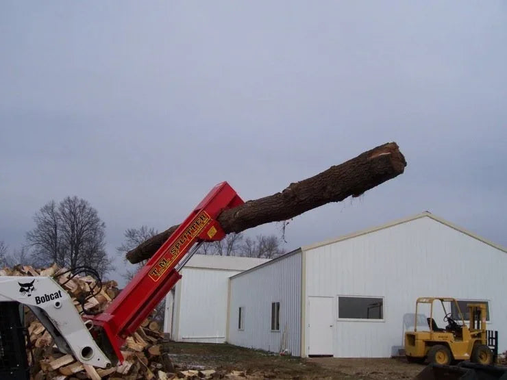 TM Manufacturing Pro SkidSplitter | Commercial Skid Steer Log Splitter, Viewing Window, USA-Made - Log Bear Works
