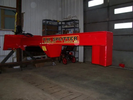 TM Manufacturing Pro SkidSplitter | Commercial Skid Steer Log Splitter, Viewing Window, USA-Made - Log Bear Works