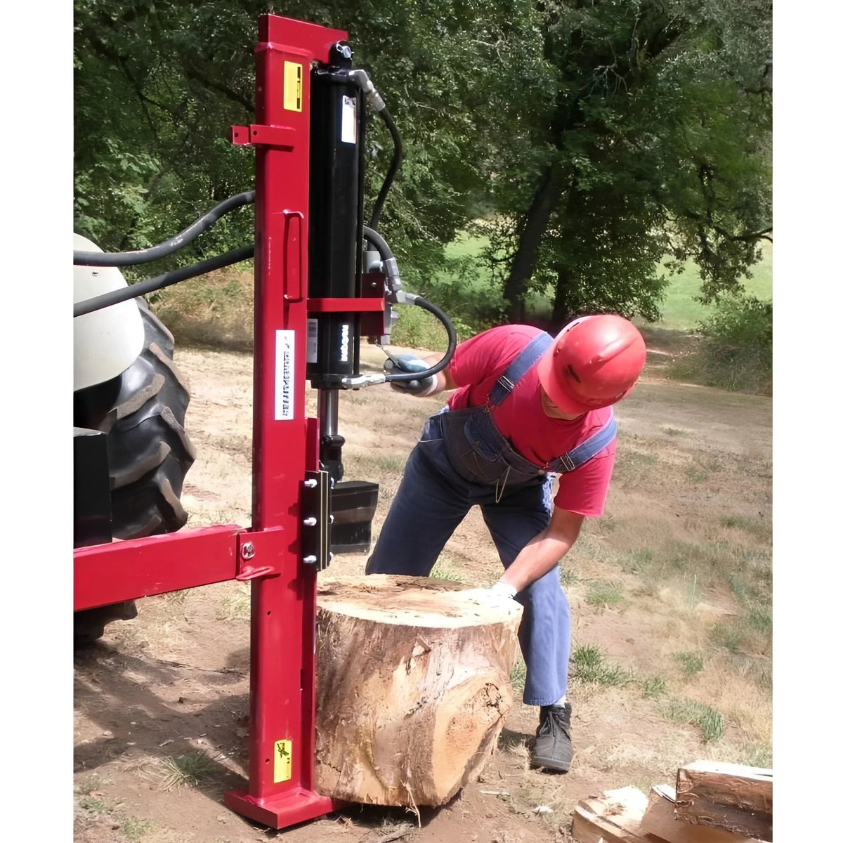 Ram Splitters 3PT20HV | 20-Ton 3-Point Tractor Log Splitter, Horizontal & Vertical, Cat 1 & 2 Hitch - Log Bear Works