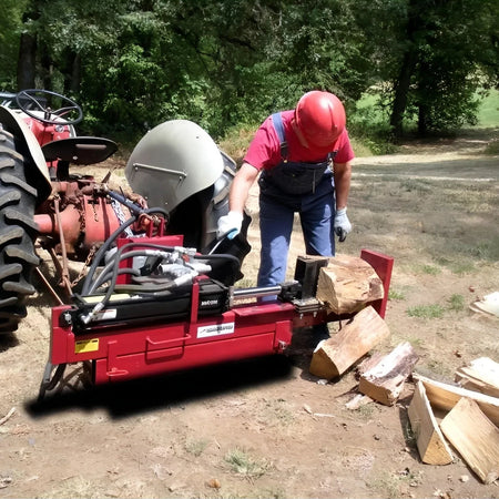 Ram Splitters 3PT20HV | 20-Ton 3-Point Tractor Log Splitter, Horizontal & Vertical, Cat 1 & 2 Hitch - Log Bear Works