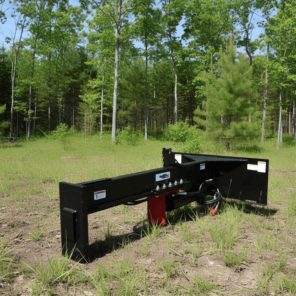 Ramsplitter SSUD20 Skid Steer Upside Down Wood Splitter | 20-Ton, 26-Inch Log Length, Dingo, MT & Universal Compatible