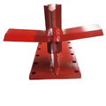 Ramsplitter SSUD 4-Way Wedge | Skid Steer Upside Down Log Splitter Attachment, Fits SSUD30 & SSUD30-32