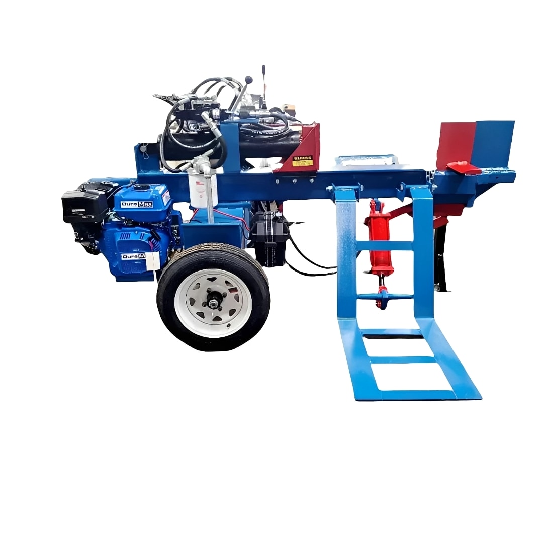 Ram Splitters H34 Commercial Log Splitter | 34-Ton, 16HP DuroMax Electric Start, 40-Inch Log Diameter - Log Bear Works
