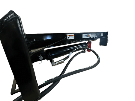 Ram Splitters SSUD16 | 16-Ton Upside-Down Skid Steer Log Splitter, Dingo Plate Mount, Ground Splitting - Log Bear Works