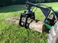 Ramsplitter 3-Point Log Grapple | 55-Inch Opening, 2000 LB Lift Capacity, Cat 1-2-3 Tractor Hitch