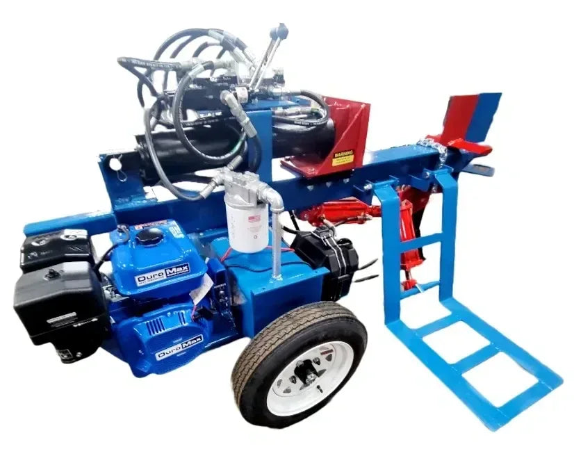 Ram Splitters H34 Commercial Log Splitter | 34-Ton, 16HP DuroMax Electric Start, 40-Inch Log Diameter - Log Bear Works