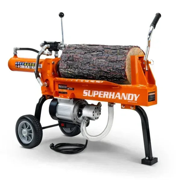 SuperHandy 14-Ton Electric Log Splitter | 120V Corded, 1800W Motor, 20-Inch Max Log Length - Log Bear Works