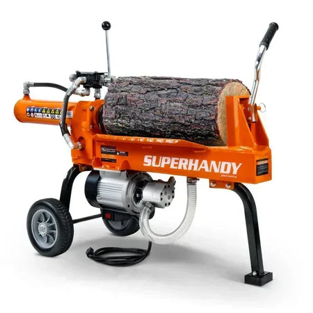 SuperHandy 14-Ton Electric Log Splitter | 120V Corded, 1800W Motor, 20-Inch Max Log Length - Log Bear Works