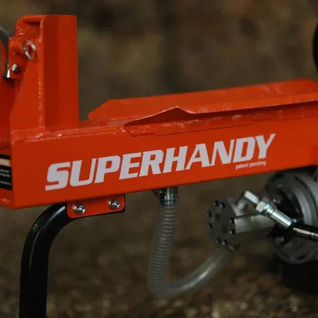 SuperHandy 14-Ton Electric Log Splitter | 120V Corded, 1800W Motor, 20-Inch Max Log Length - Log Bear Works