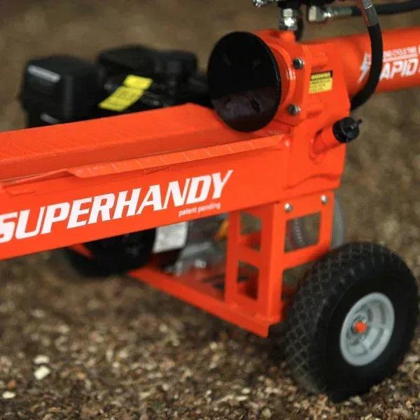SuperHandy 20-Ton Gas Log Splitter | 7HP 209CC Engine, 20-Inch Max Log Length, 7.5-Second Cycle - Log Bear Works