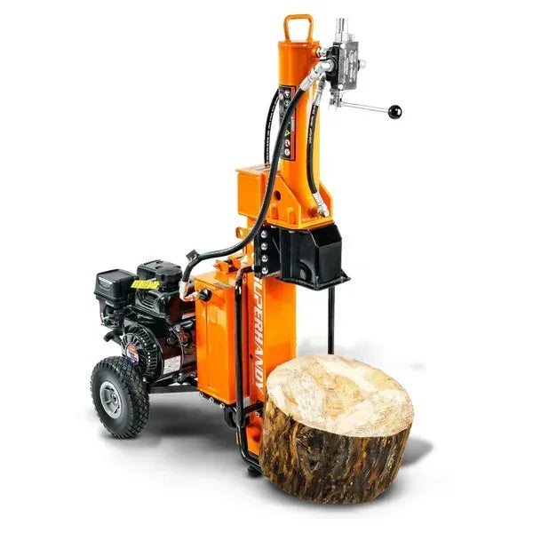 SuperHandy 25-Ton Gas Log Splitter | 7HP 209CC Engine, 24-Inch Log Diameter, Vertical & Horizontal Operation - Log Bear Works