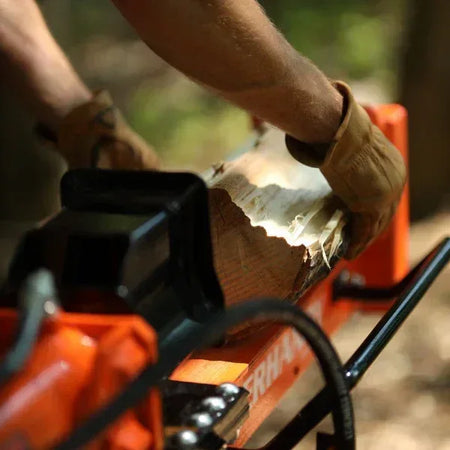 SuperHandy 25-Ton Gas Log Splitter | 7HP 209CC Engine, 24-Inch Log Diameter, Vertical & Horizontal Operation - Log Bear Works