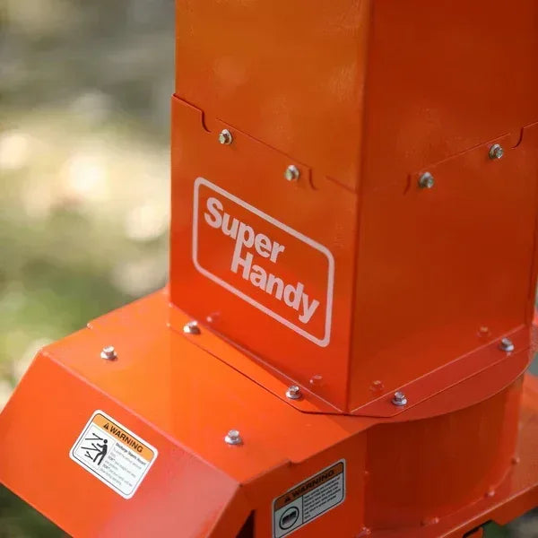 SuperHandy Electric Leaf Mulcher | 120V Corded, 1800W Motor, 11-Inch Blades, 17:1 Mulch Ratio - Log Bear Works