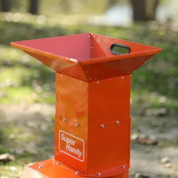 SuperHandy Electric Leaf Mulcher | 120V Corded, 1800W Motor, 11-Inch Blades, 17:1 Mulch Ratio - Log Bear Works