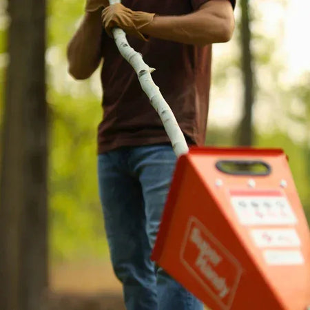 SuperHandy Wood Chipper Compact | 7HP Gas Engine, 3-Inch Branch Capacity, 15:1 Mulch Ratio - Log Bear Works