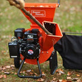 SuperHandy Wood Chipper Shredder Mulcher Pro | 7HP Gas Engine, 3-Inch Branch Capacity, 15:1 Mulch Ratio