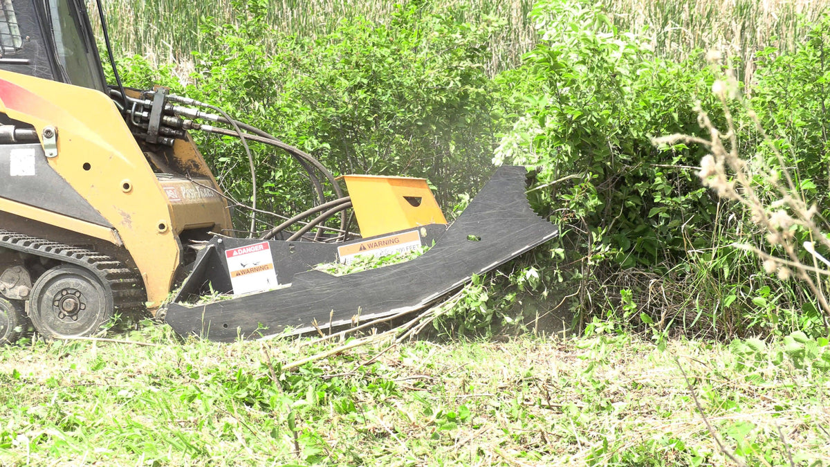 Quick Attach The Mega Mower X - Standard Flow Brush Cutter - Log Bear Works