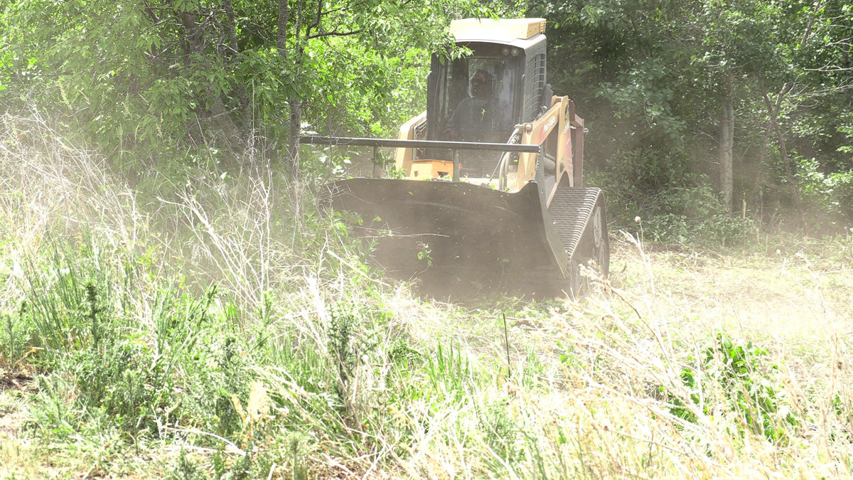 Quick Attach The Mega Mower X - Standard Flow Brush Cutter - Log Bear Works
