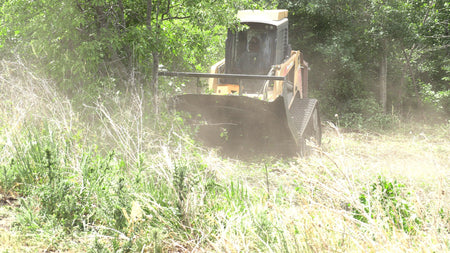 Quick Attach The Mega Mower X - Standard Flow Brush Cutter - Log Bear Works