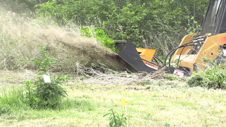 Quick Attach The Mega Mower X - Standard Flow Brush Cutter - Log Bear Works