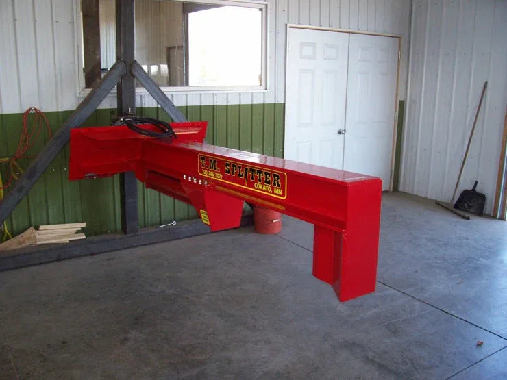 TM Manufacturing Heavy Duty SkidSplitter | Skid Steer Log Splitter, 30 & 36-Inch Stroke, USA-Made - Log Bear Works