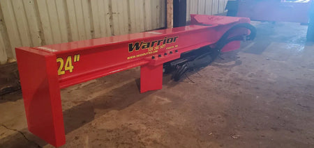 TM Manufacturing Mini Warrior SkidSplitter | Mini Skid Steer Log Splitter, Interchangeable Wedge, USA-Made - Log Bear Works