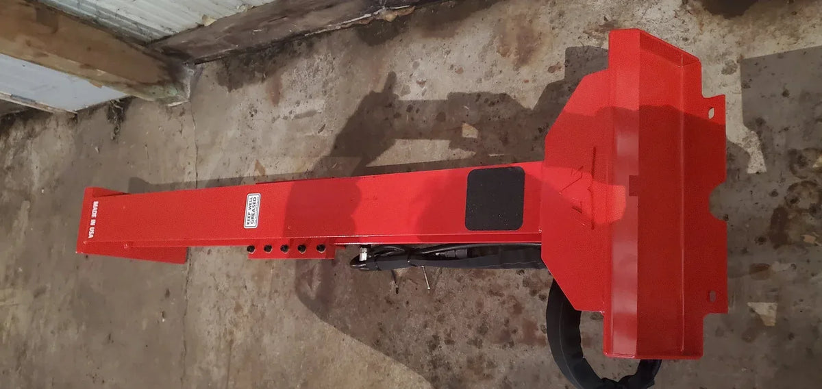 TM Manufacturing Mini Warrior SkidSplitter | Mini Skid Steer Log Splitter, Interchangeable Wedge, USA-Made - Log Bear Works