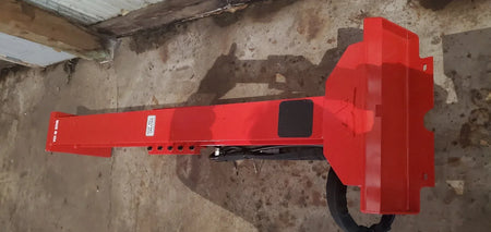 TM Manufacturing Mini Warrior SkidSplitter | Mini Skid Steer Log Splitter, Interchangeable Wedge, USA-Made - Log Bear Works