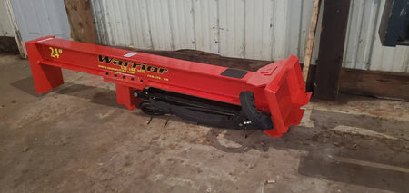 TM Manufacturing Mini Warrior SkidSplitter | Mini Skid Steer Log Splitter, Interchangeable Wedge, USA-Made - Log Bear Works
