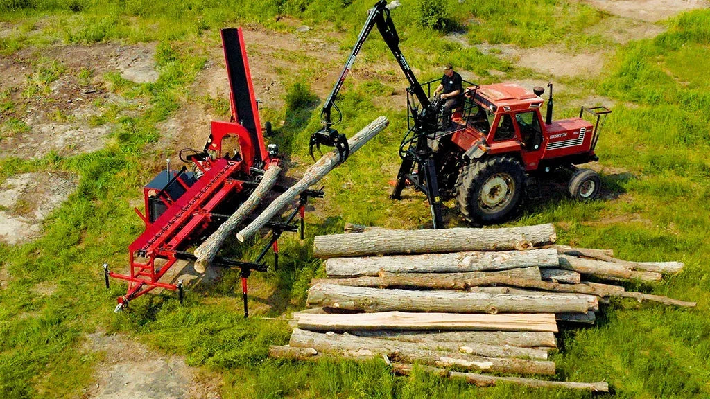 Blacks Creek Model 3000 Firewood Processor | 50HP Diesel, 25-Inch Log Diameter, Commercial-Grade - Log Bear Works